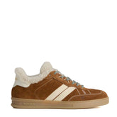 Sneaker WOOLRICH Doubleu Camoscio - Caramel/Beige